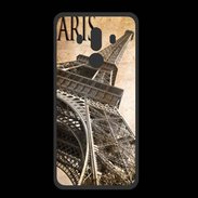 Coque  Huawei MATE 10 PRO PREMIUM Tour Eiffel vertigineuse vintage