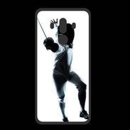 Coque  Huawei MATE 10 PRO PREMIUM J'aime l'escrime