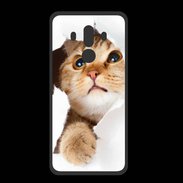 Coque  Huawei MATE 10 PRO PREMIUM Chaton caché