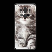 Coque  Huawei MATE 10 PRO PREMIUM Chaton gris 