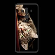Coque  Huawei MATE 10 PRO PREMIUM Chat européen