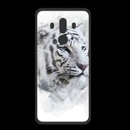 Coque  Huawei MATE 10 PRO PREMIUM Tigre blanc 100
