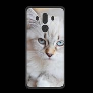 Coque  Huawei MATE 10 PRO PREMIUM Chaton aux yeux bleus