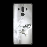 Coque  Huawei MATE 10 PRO PREMIUM Cheval blanc 1
