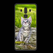 Coque  Huawei MATE 10 PRO PREMIUM Portrait d'un chaton gris