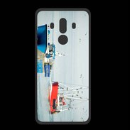 Coque  Huawei MATE 10 PRO PREMIUM Chalutier de pêche en mer
