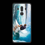 Coque  Huawei MATE 10 PRO PREMIUM Surfer dans un rouleau