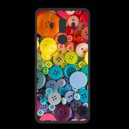 Coque  Huawei MATE 10 PRO PREMIUM Arc en ciel de boutons de couture