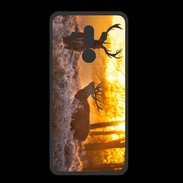 Coque  Huawei MATE 10 PRO PREMIUM Cerf au couché de soleil 600