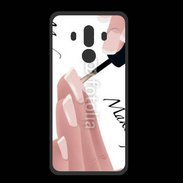 Coque  Huawei MATE 10 PRO PREMIUM Pose de vernis esthéticienne
