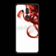 Coque  Huawei MATE 10 PRO PREMIUM Coiffure Cheveux bouclés rouges