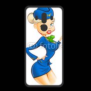 Coque  Huawei MATE 10 PRO PREMIUM Hôtesse de l'air