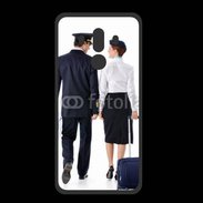 Coque  Huawei MATE 10 PRO PREMIUM Commandant de bord et hôtesse de l'air