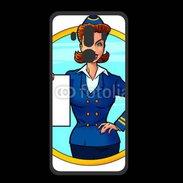 Coque  Huawei MATE 10 PRO PREMIUM Hôtesse de l'air 5