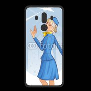 Coque  Huawei MATE 10 PRO PREMIUM Hôtesse de l'air 6