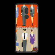 Coque  Huawei MATE 10 PRO PREMIUM Commandant de bord et hôtesse de l'air 2