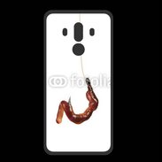 Coque  Huawei MATE 10 PRO PREMIUM Hameçon avec appât pêcheur