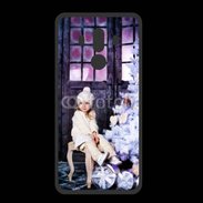 Coque  Huawei MATE 10 PRO PREMIUM Sapin de Noël et petite fille