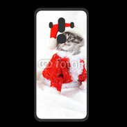 Coque  Huawei MATE 10 PRO PREMIUM Chat Noël 3