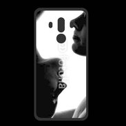 Coque  Huawei MATE 10 PRO PREMIUM Couple en noir et blanc 10