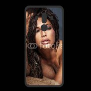 Coque  Huawei MATE 10 PRO PREMIUM Portait de brune charmante 5