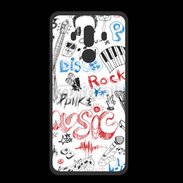 Coque  Huawei MATE 10 PRO PREMIUM Eléments de musique en dessin