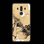 Coque  Huawei MATE 10 PRO PREMIUM Illustration trompettiste 