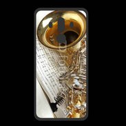 Coque  Huawei MATE 10 PRO PREMIUM Saxophone et partitions 16