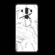 Coque  Huawei MATE 10 PRO PREMIUM Instruments de musique en dessin 90