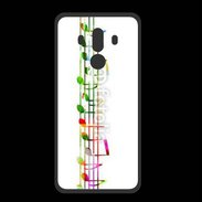 Coque  Huawei MATE 10 PRO PREMIUM Portée de notes en couleur 50