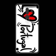 Coque  Huawei MATE 10 PRO PREMIUM I love Portugal