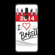 Coque  Huawei MATE 10 PRO PREMIUM I love Bresil 2014