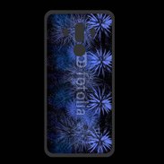 Coque  Huawei MATE 10 PRO PREMIUM Feu d'artifice bleu