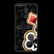 Coque  Huawei MATE 10 PRO PREMIUM Carte de poker