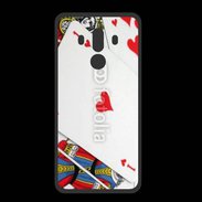 Coque  Huawei MATE 10 PRO PREMIUM As de coeur