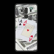 Coque  Huawei MATE 10 PRO PREMIUM Paire d'as au poker 2