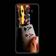 Coque  Huawei MATE 10 PRO PREMIUM Poker paire d'as