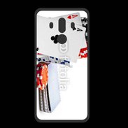 Coque  Huawei MATE 10 PRO PREMIUM Paire d'as au poker 5