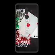 Coque  Huawei MATE 10 PRO PREMIUM Paire d'as au poker 6