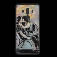 Coque  Huawei MATE 10 PRO PREMIUM Kiss graffiti