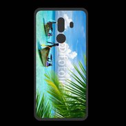 Coque  Huawei MATE 10 PRO PREMIUM Plage tropicale