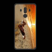 Coque  Huawei MATE 10 PRO PREMIUM Couché de soleil agréable sur la plage