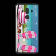 Coque  Huawei MATE 10 PRO PREMIUM La vie en rose à la plage