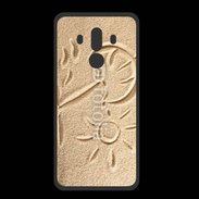 Coque  Huawei MATE 10 PRO PREMIUM Soleil et sable sur la plage