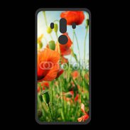 Coque  Huawei MATE 10 PRO PREMIUM Champs de coquelicots