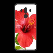 Coque  Huawei MATE 10 PRO PREMIUM Hibiscus rouge