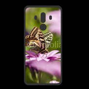 Coque  Huawei MATE 10 PRO PREMIUM Fleur et papillon
