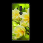 Coque  Huawei MATE 10 PRO PREMIUM Fleurs Frangipane