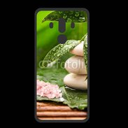 Coque  Huawei MATE 10 PRO PREMIUM Galet et feuilles mouillées