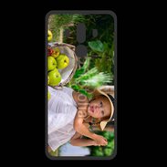 Coque  Huawei MATE 10 PRO PREMIUM Petite fille avec panier de pommes